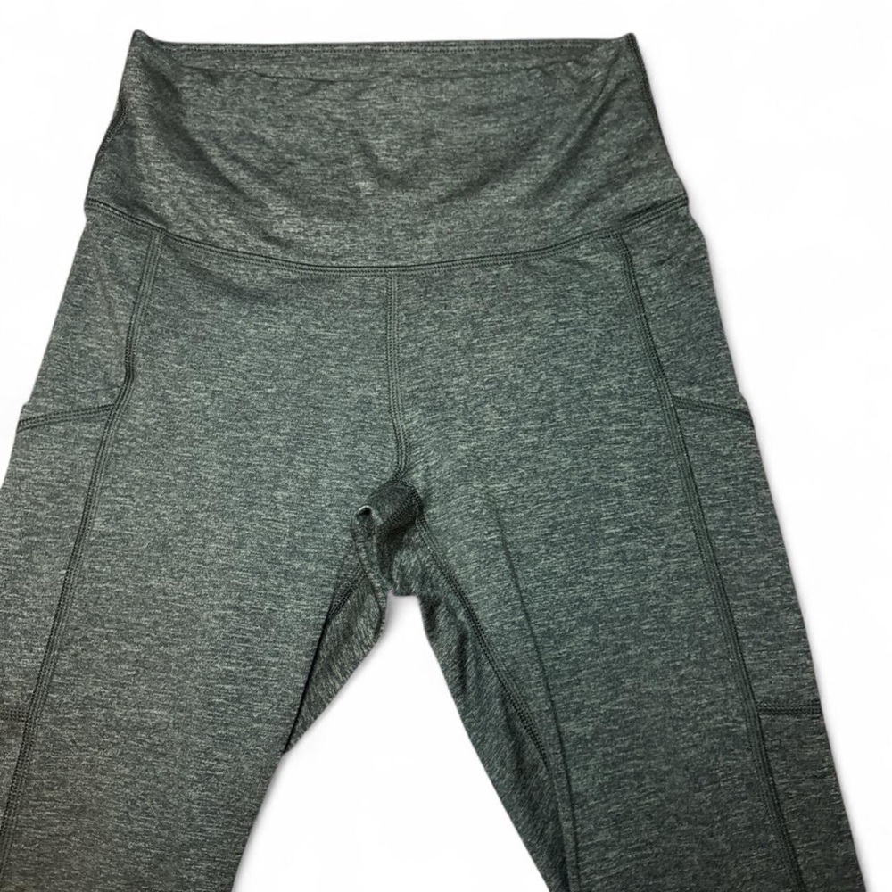 Aerie Women’s High-Rise Heather Hunter Green Activewear Yoga Leggings — SMALL - Picture 5 of 7